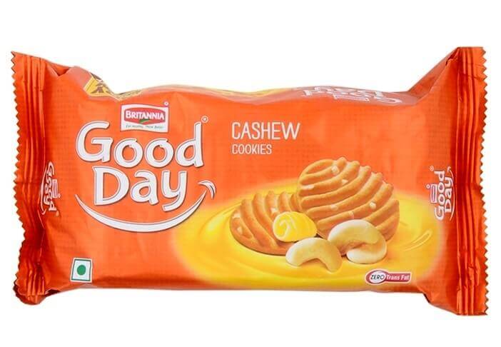 Britannia Cookies - Good Day, Cashew