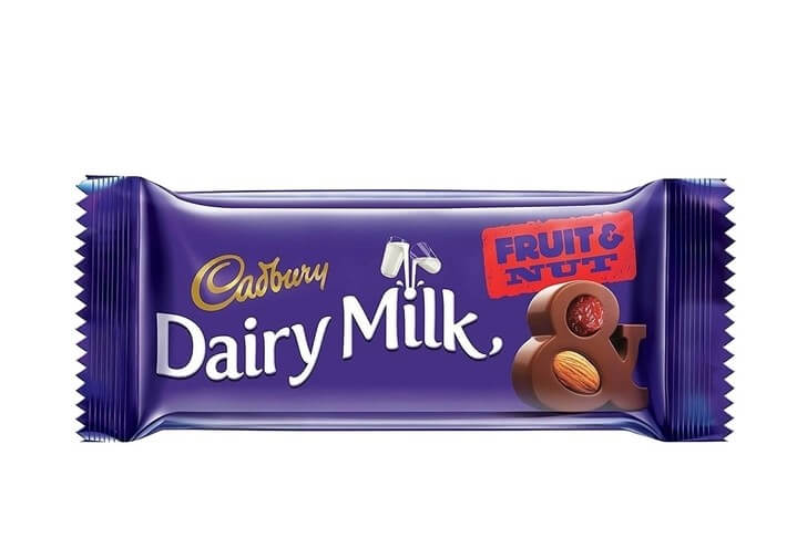 Chocolate - Dairy Milk, Fruit & Nut 2