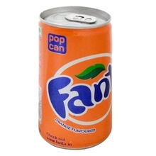 Soft Drink - Popcan, Orange 2