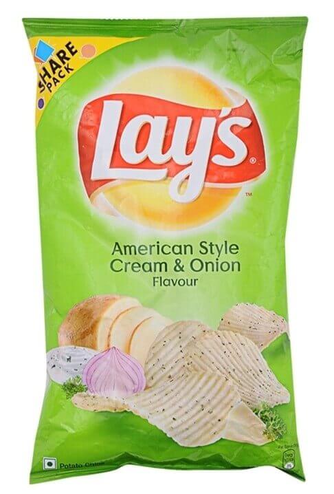 Potato Chips - American Style, Cream & Onion
